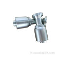 Personnalisez le raccord de bride hydraulique excavateur